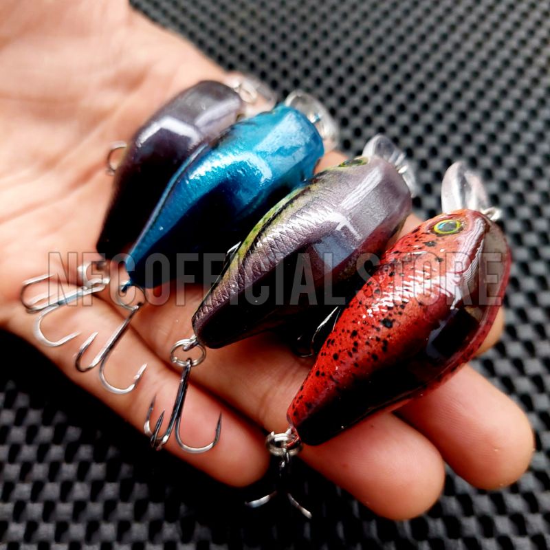 Crankbait 5,5 cm 8,5 gram Umpan casting kerapu Jaminan Action KILLER