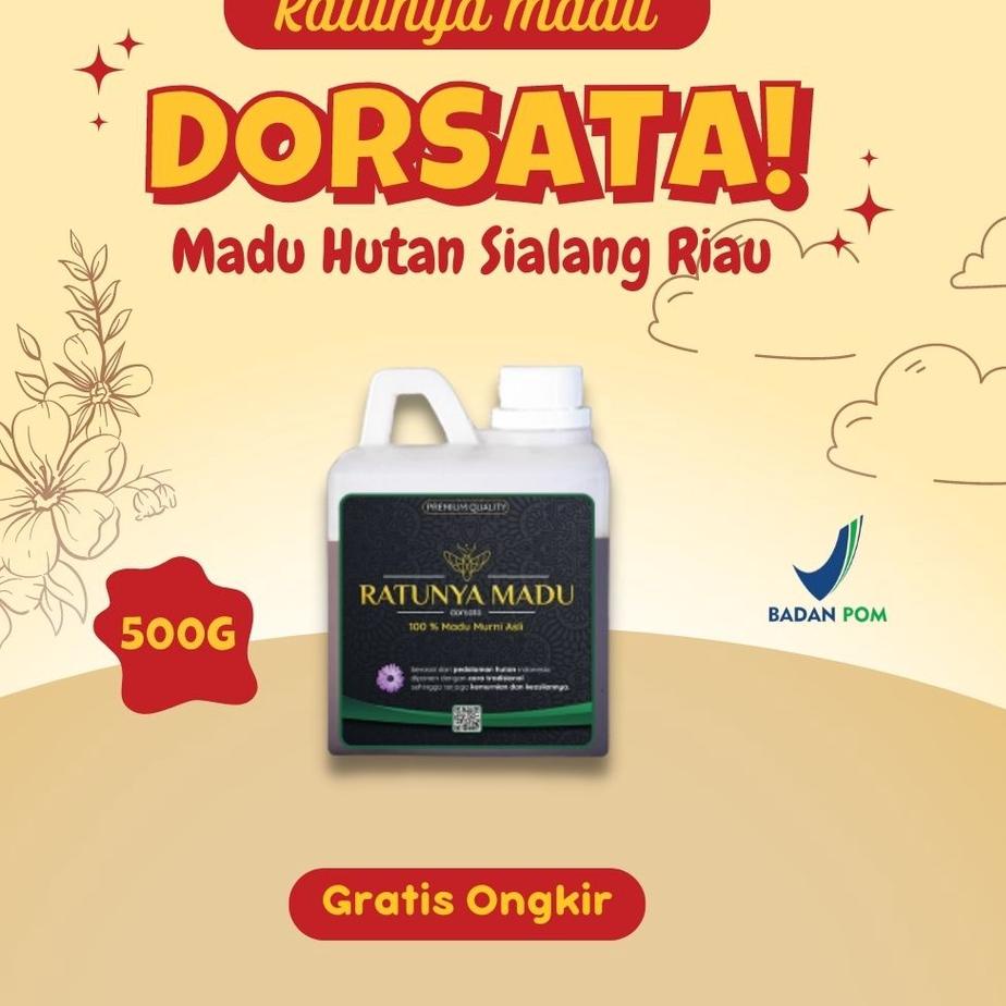 

BISA COD ✔️Madu Murni Asli 500GR Ratunya Madu Dorsata Natural Pure Raw Honey|SQ3