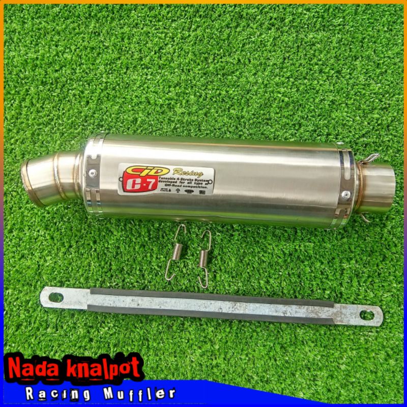 Knalpot CLD / Tabung Knalpot CLD / Knalpot Recing CLD / Slincer Knalpot Recing CLD C7 Inlet 50 mm