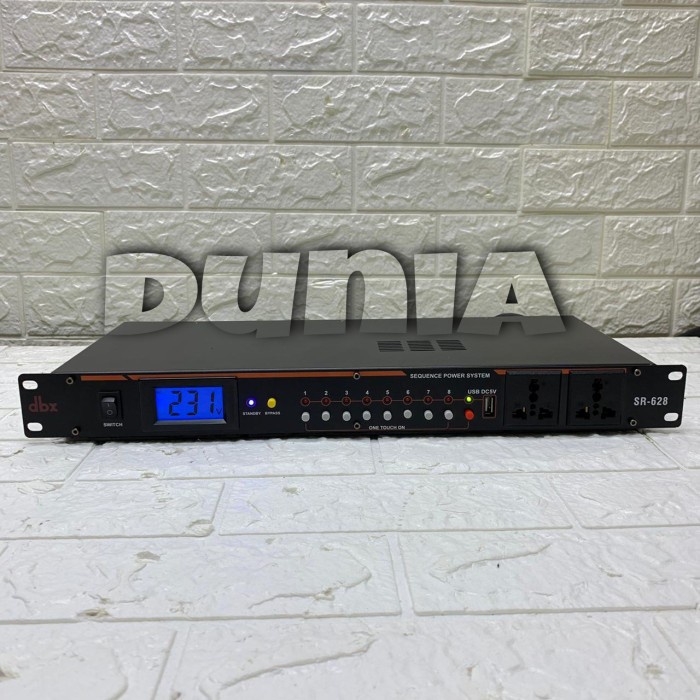 Launch Power Sequencer Controller Dbx Sr 628 Deskripsi Power Sequencer Dbx S