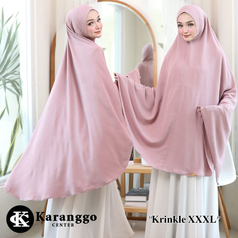 Jilbab Jumbo Crinkle Premium Pet Antem (Karanggo) BACA DESKRIPSI