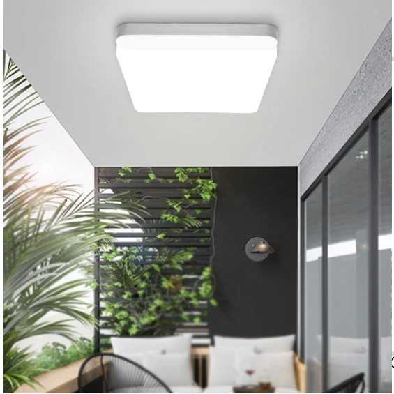 MARPOU Lampu Plafon LED Ceiling Light Cool White 6000K 48W 40x40 cm - MA24 ( Mughnii )