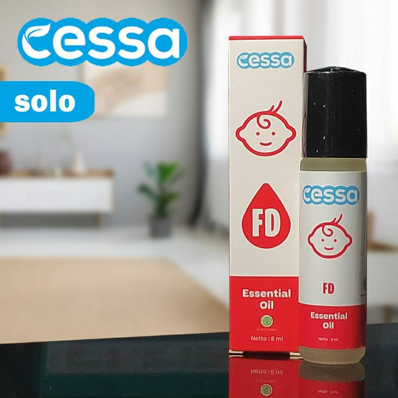 Cessa Baby Oil 8ml Merah Fever Drop