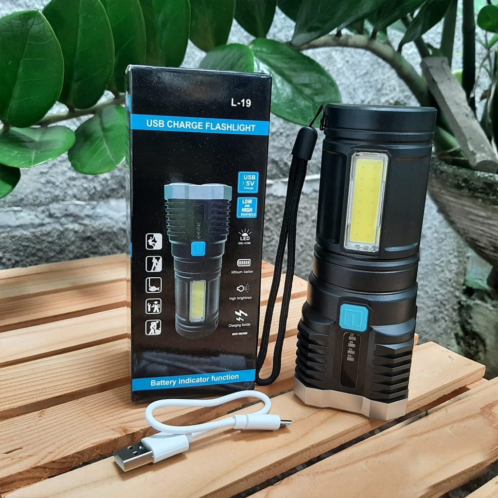 Senter LED Super Terang Lampu Senter LED Lampu Hutan Senter Hutan Super Terang