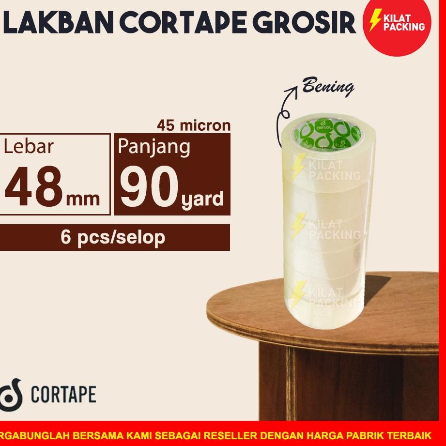 

New Lakban Cortape Plakban Selotip Lakban Ekonomis TerSelop ✓