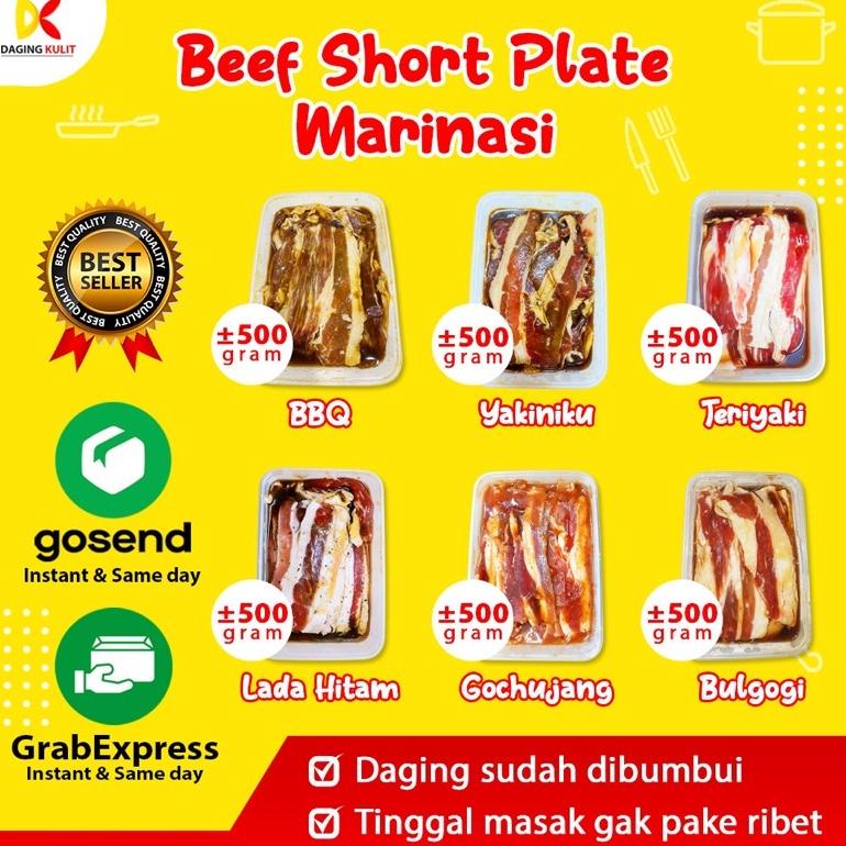 

[BAYAR DITEMPAT] BEEF SHORT MARINASI / DAGING SLICE MARINASI / DAGING SAPI MARINASI