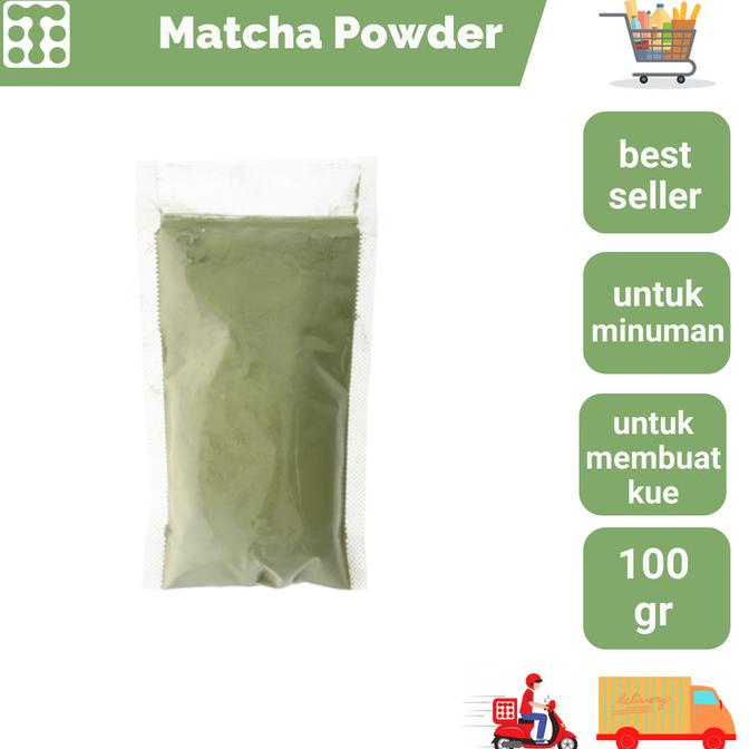 

GREENTEA FLAVOUR POWDER 100 GRAM/ BUBUK GREENTEA 100 GRAM