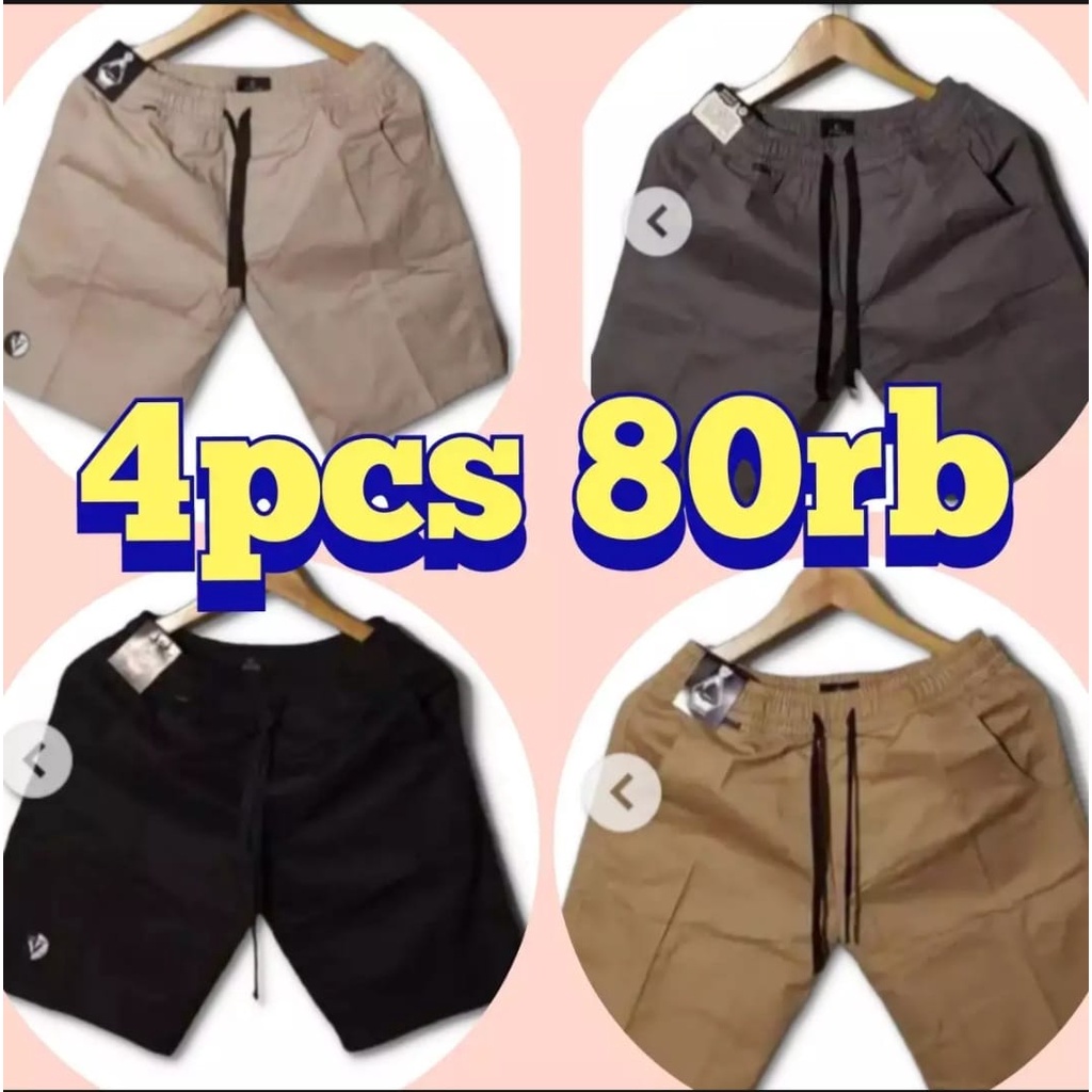 PROMO MURAH PAKET 4 PCS-celana pendek boardshot pria/celana boardshot pendek pria terbaru/celana pen