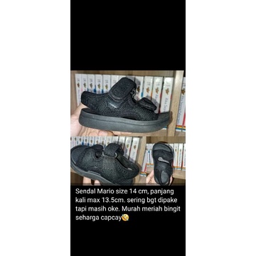 sandal Mario anak preloved