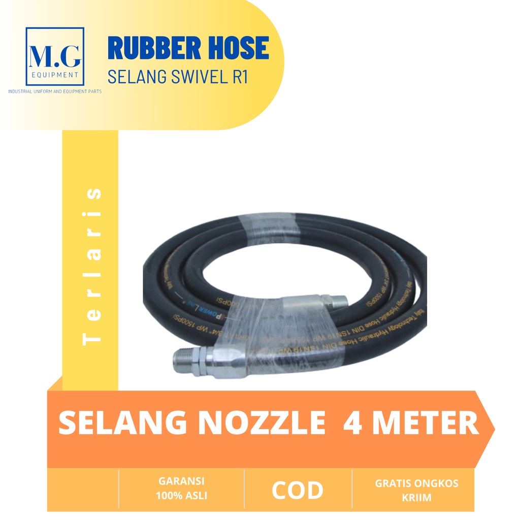 Selang swivel 4 meter spbu pertamini pertamina