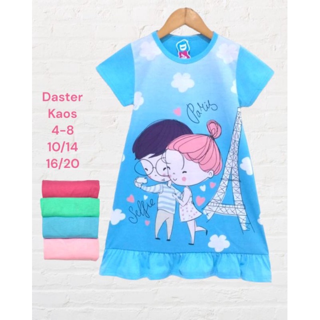 DASTER ANAK PEREMPUAN DEDINA 10/14 SLIDE