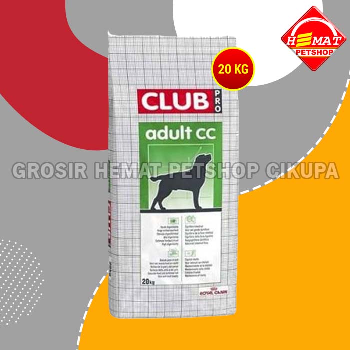Makanan Anjing Royal Canin Club Pro Adult CC 20 Kg