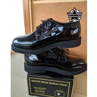 Jual Sepatu Pendek Pdh Bocorocco Hitam Pria Jatah Tni Al Ad Polri Asli Kulit Original Hitam