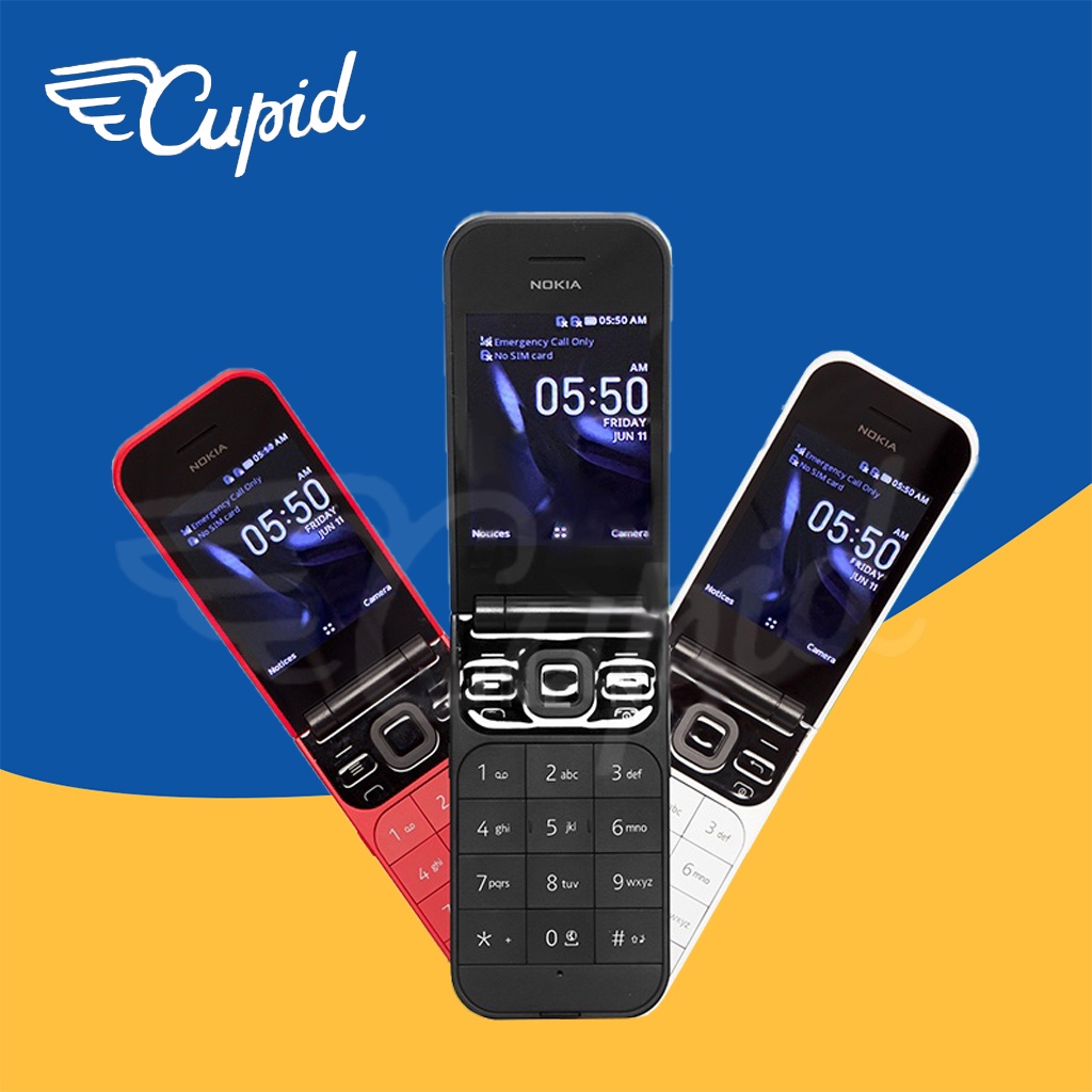 CUPID NOKIA 2720 FLIP DUAL SIM GARANSI HP JADUL NOKIA JADUL LIPAT