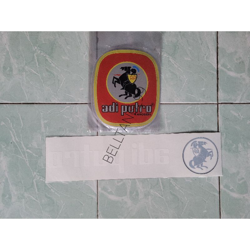 Sticker stiker kaca adiputro/ stiker adiputro bulet