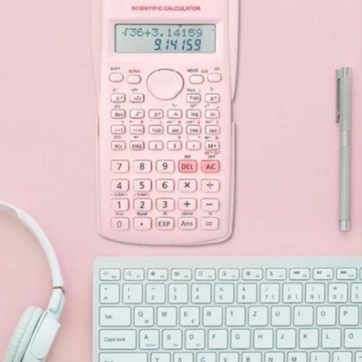 

➳Terbaru TOPER Kalkulator Scientific Calculator Sin Cos Tan Function Aesthetic Estetik Super Deals