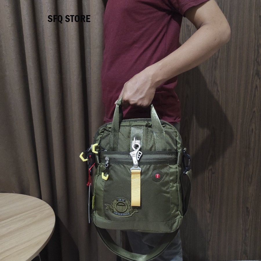 Tas Selempang Thougwarrrior/ Tas Kerja T Army Sling Bag Impor