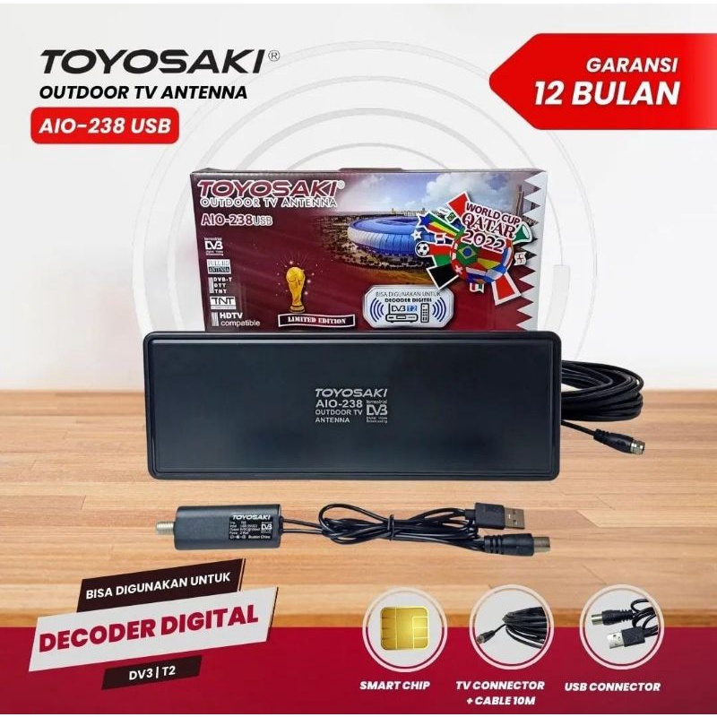 ANTENNA TV DIGITAL TOYOSAKI AIO - 238 USB