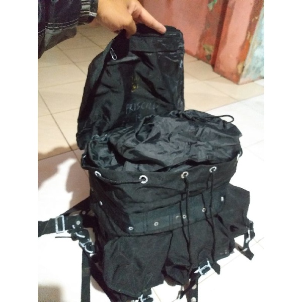 Ransel jatah. bahan tebal.