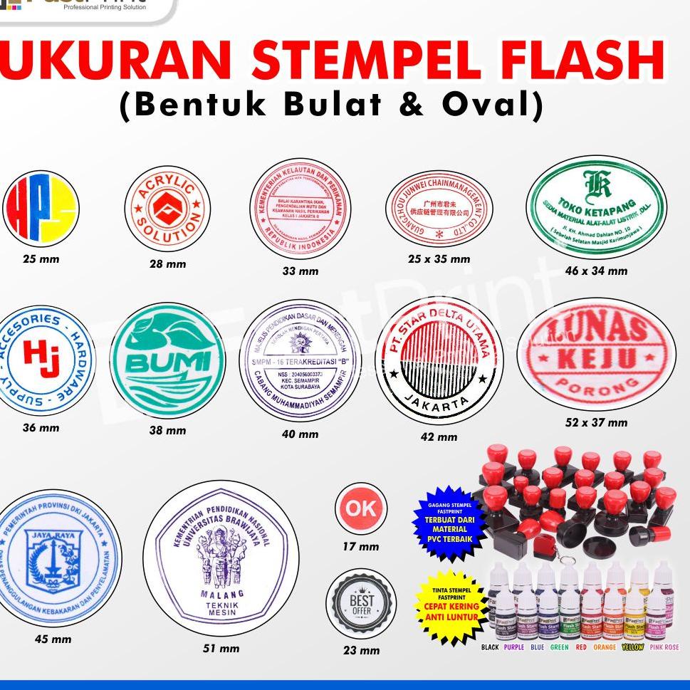 

ㅘ Gagang Stempel Flash Bulat Ukuran Diameter 23mm 23 mm ヂ