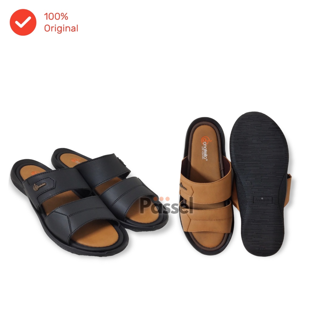 Donatello Sz. 39-43 Sandal Slip on dan Jepit Pria Kasual  | FW81061 /  FW81062