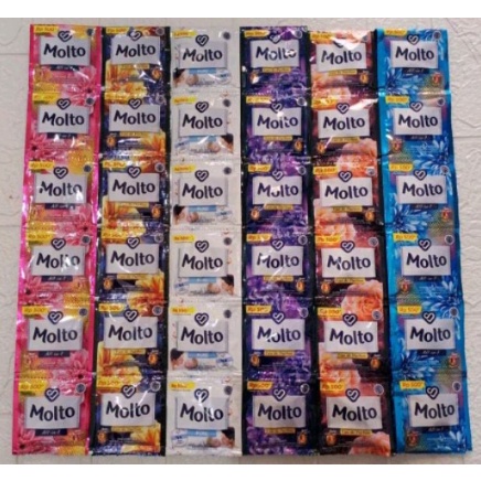 MOLTO PEWANGI PAKAIAN 20 ML 1 DUS = 216 SACHET