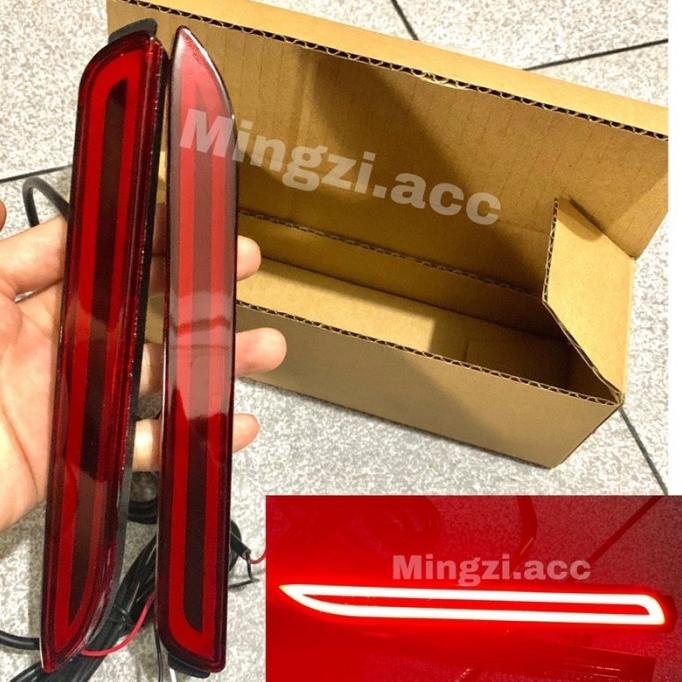 TERMURAH INNOVA 2008 2010 2012 2014 LAMPU BUMPER BELAKANG MATA KUCING MOBIL LED