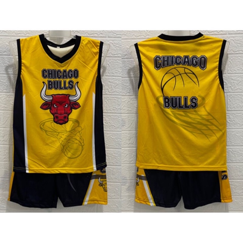 setelan baju jersey anak basket printing NBA kids