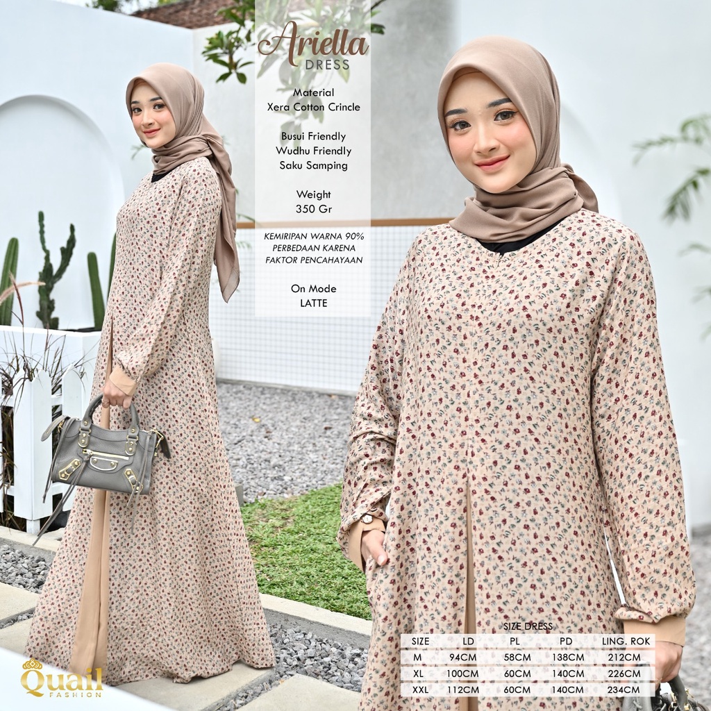 ARIELLA DRESS Gamis by Quail