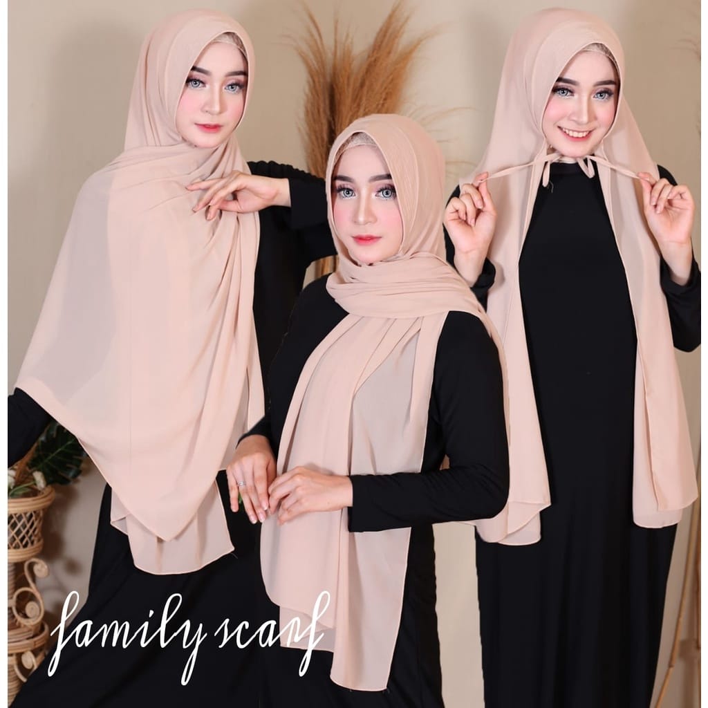 PASHMINA PAD ANTEM/ Pashmina Pet Bahan Diamond