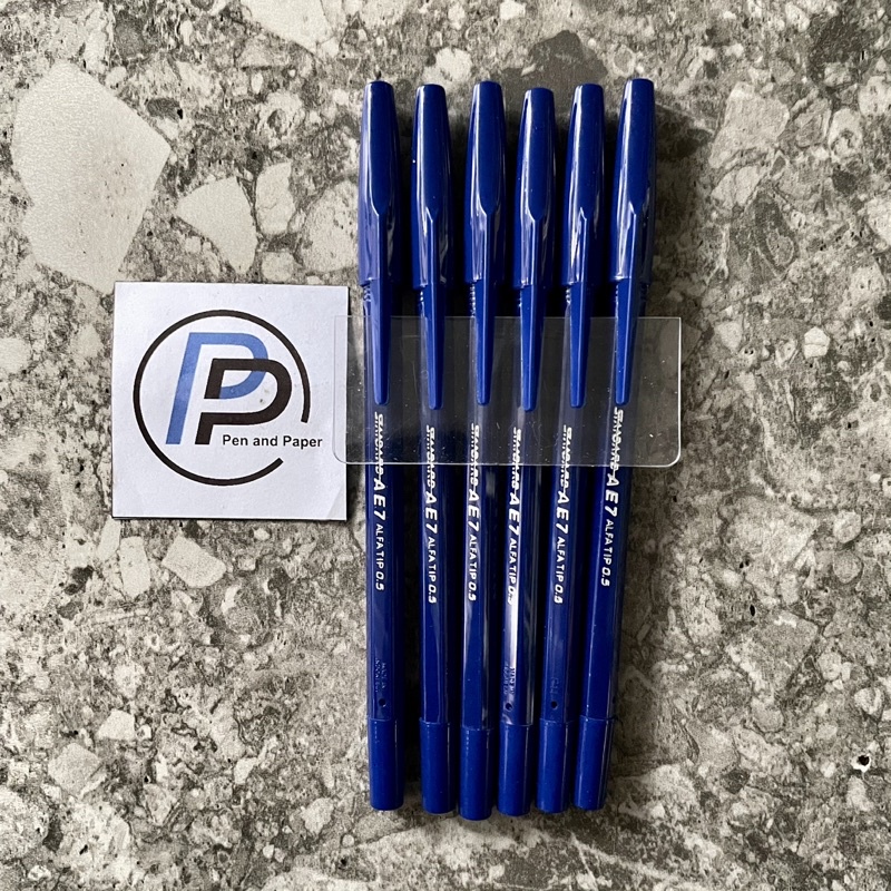 

Bulpen Pulpen Ballpoint Standard AE7 Biru 1 Pcs