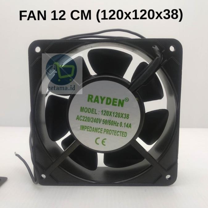 MINI FAN 12 CM / COOLING FAN 12CM / KIPAS ELEKTRONIK (AC 220V)