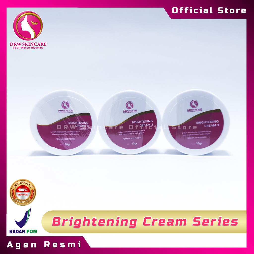 DRW Skincare Brightening Cream Series