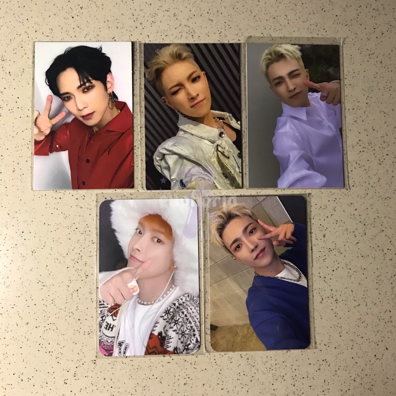ATEEZ photocard album pob hongjoong yeosang fever