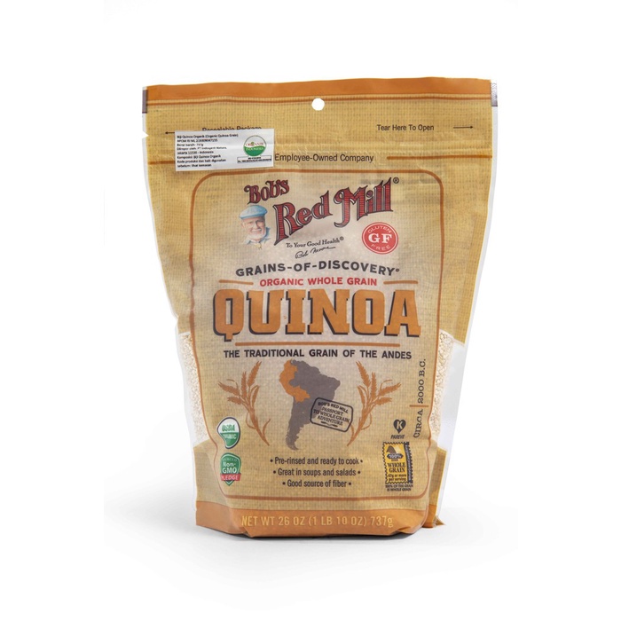 

Bob's Red Mill white Quinoa Grain 737 gr