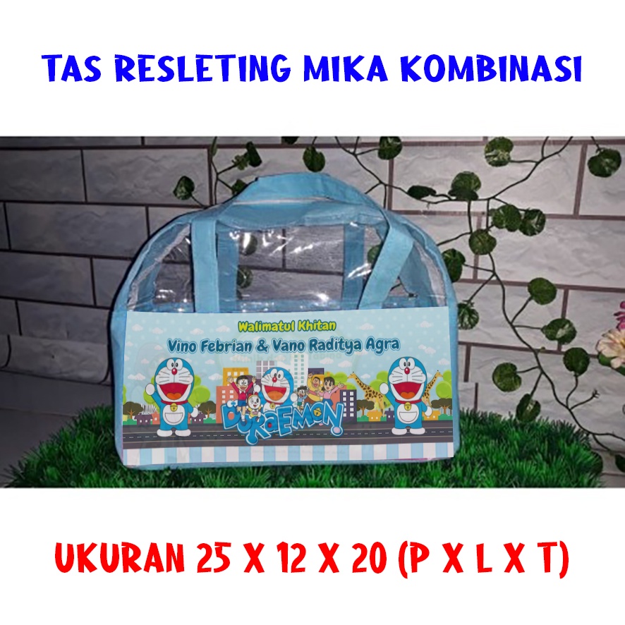 

TAS RESLETING MIKA KOMBINASI UK 25x12x20 (PxLxT) - KEREN