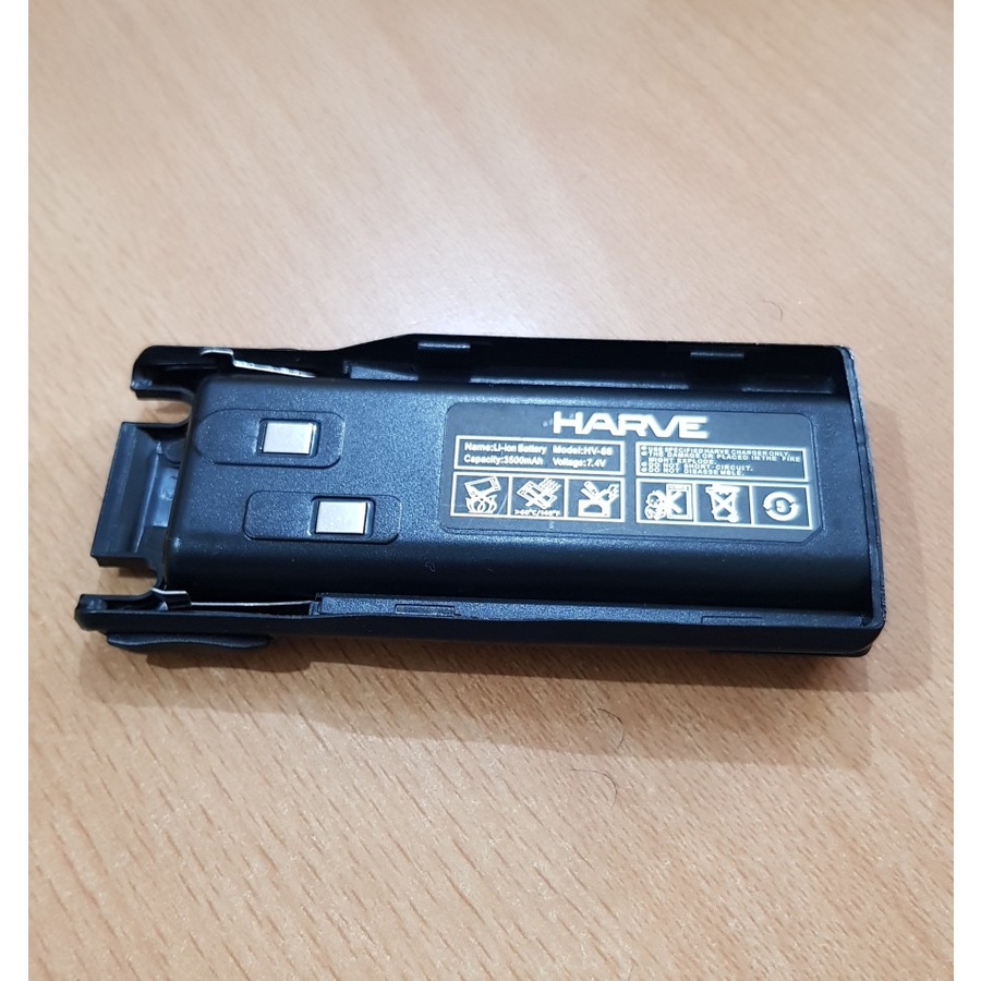 Baterai Cadangan HT Harve HV-88 Hitam
