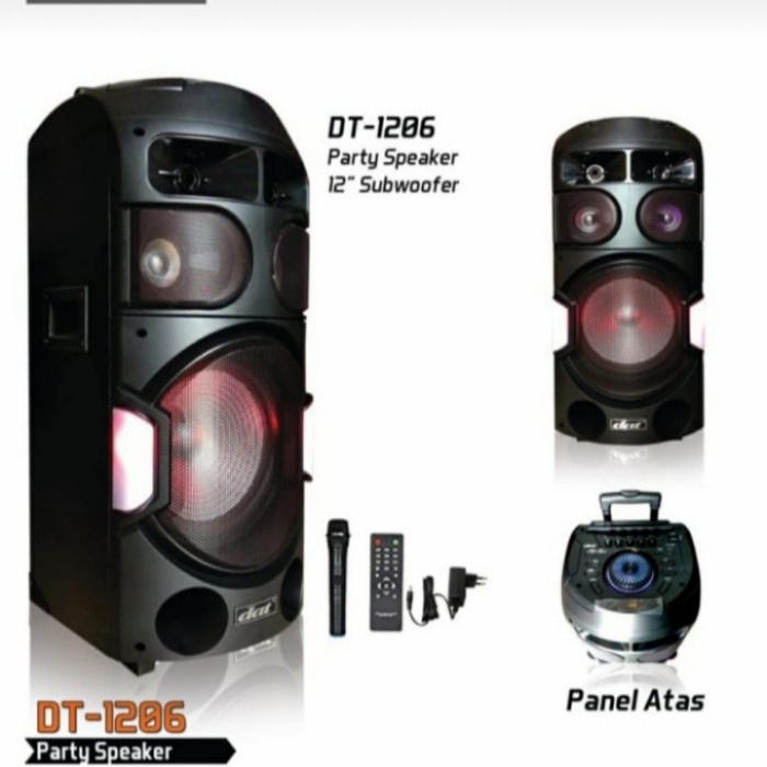 Speaker Portable Dat DT 1206