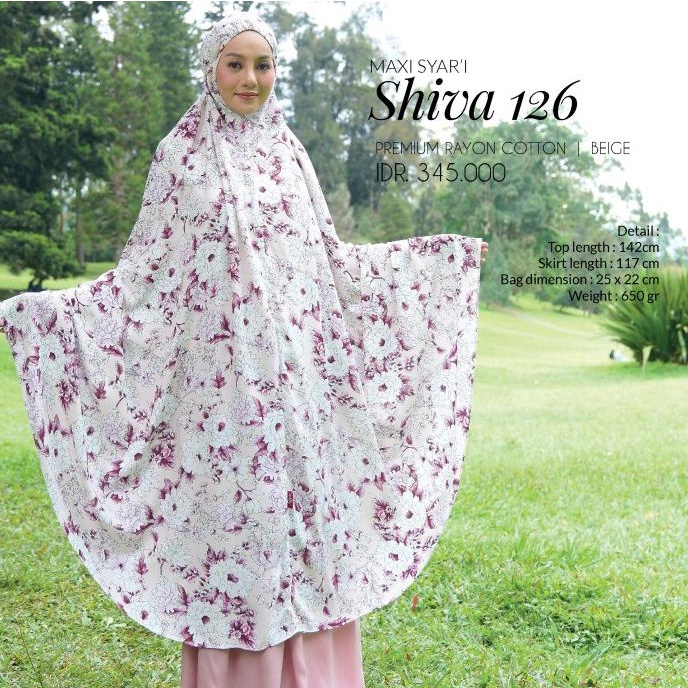Tatuis Mukena Shiva 126 Dewasa Maxi Jumbo