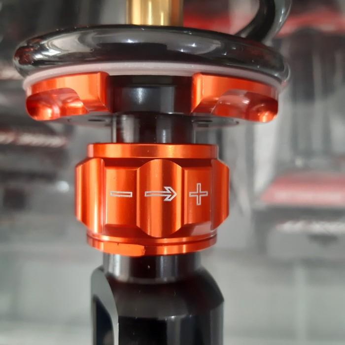 Shock tabung matic RIDE IT GP premium gold orange vario beat scoopy
