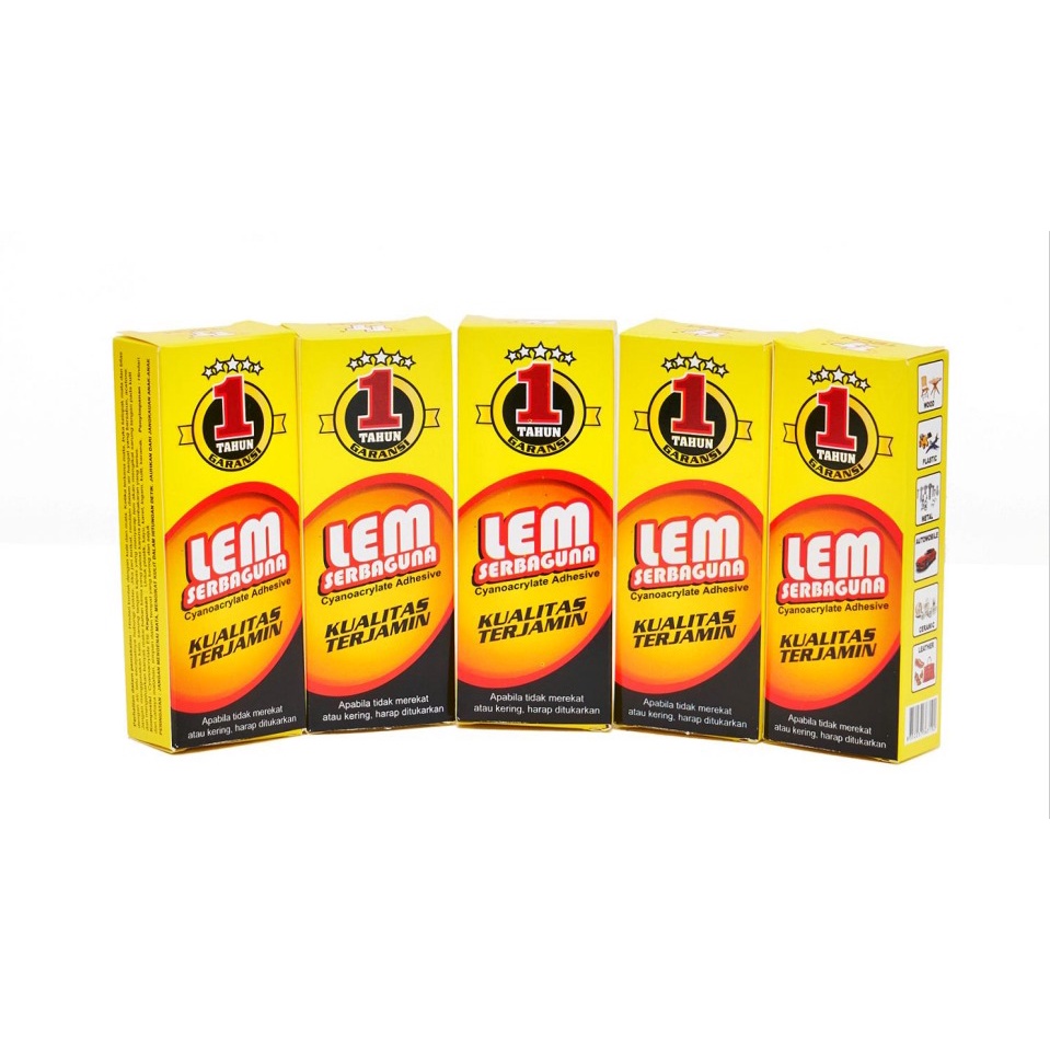 Lem merek TT terkenal Indonesia (produk lokal  cahaya produk dalam negeri), lem serbaguna, lem korea, lem cepat kering asli 18gr, kualitas tinggi dan harga murah