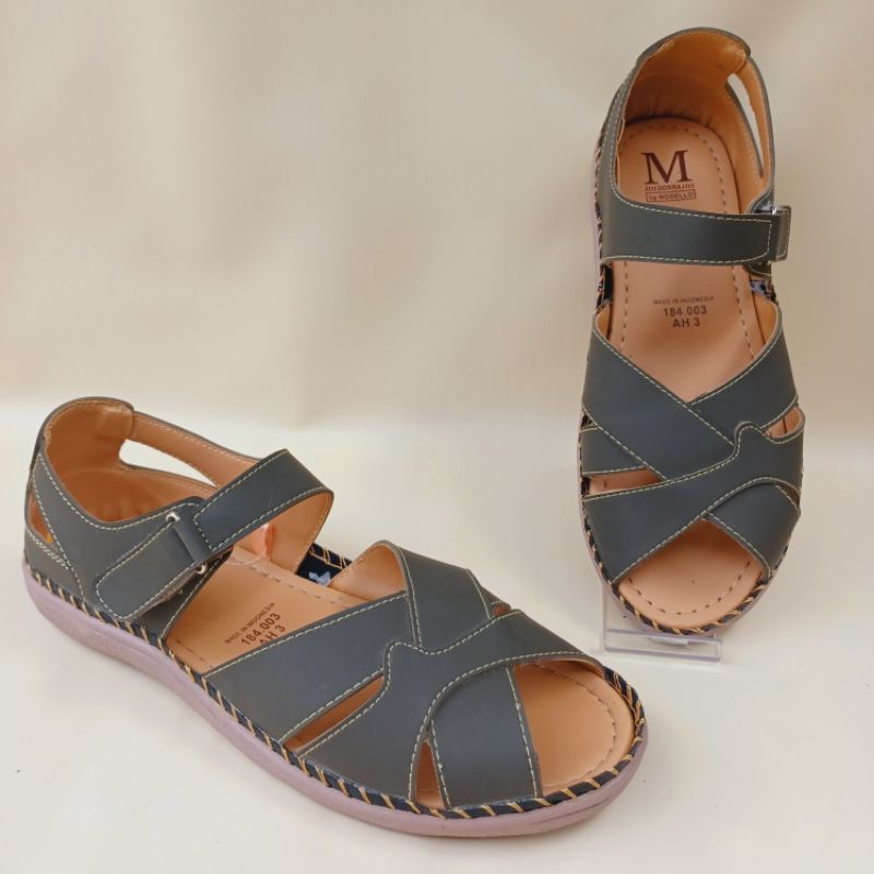 sepatu sandal flat kualitas premium murah terbaru. Modello