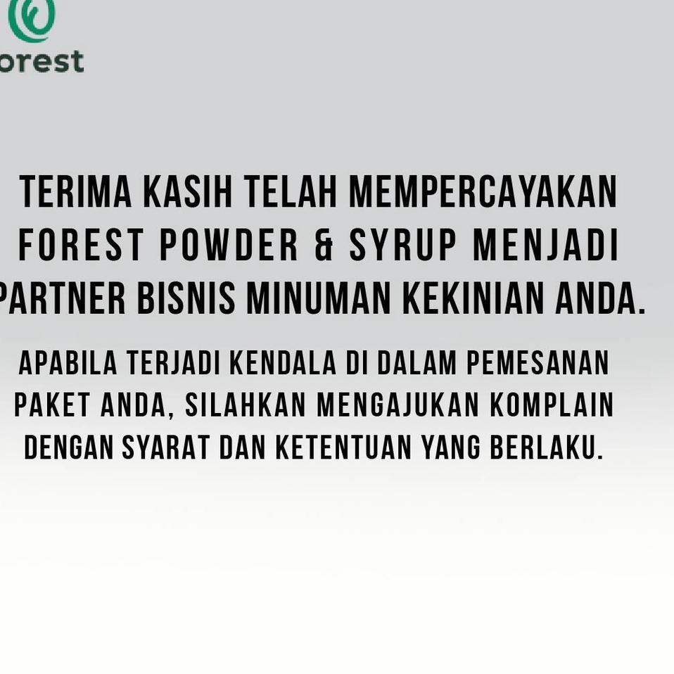 

[KODE PRODUK TM8IZ8778] Bubuk Minuman ROYAL CHOCOLATE Powder 1000 g - FOREST Bubble Drink