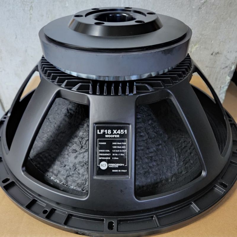 komponen speaker RCF 18x451 coil 4,5 inch terbaik