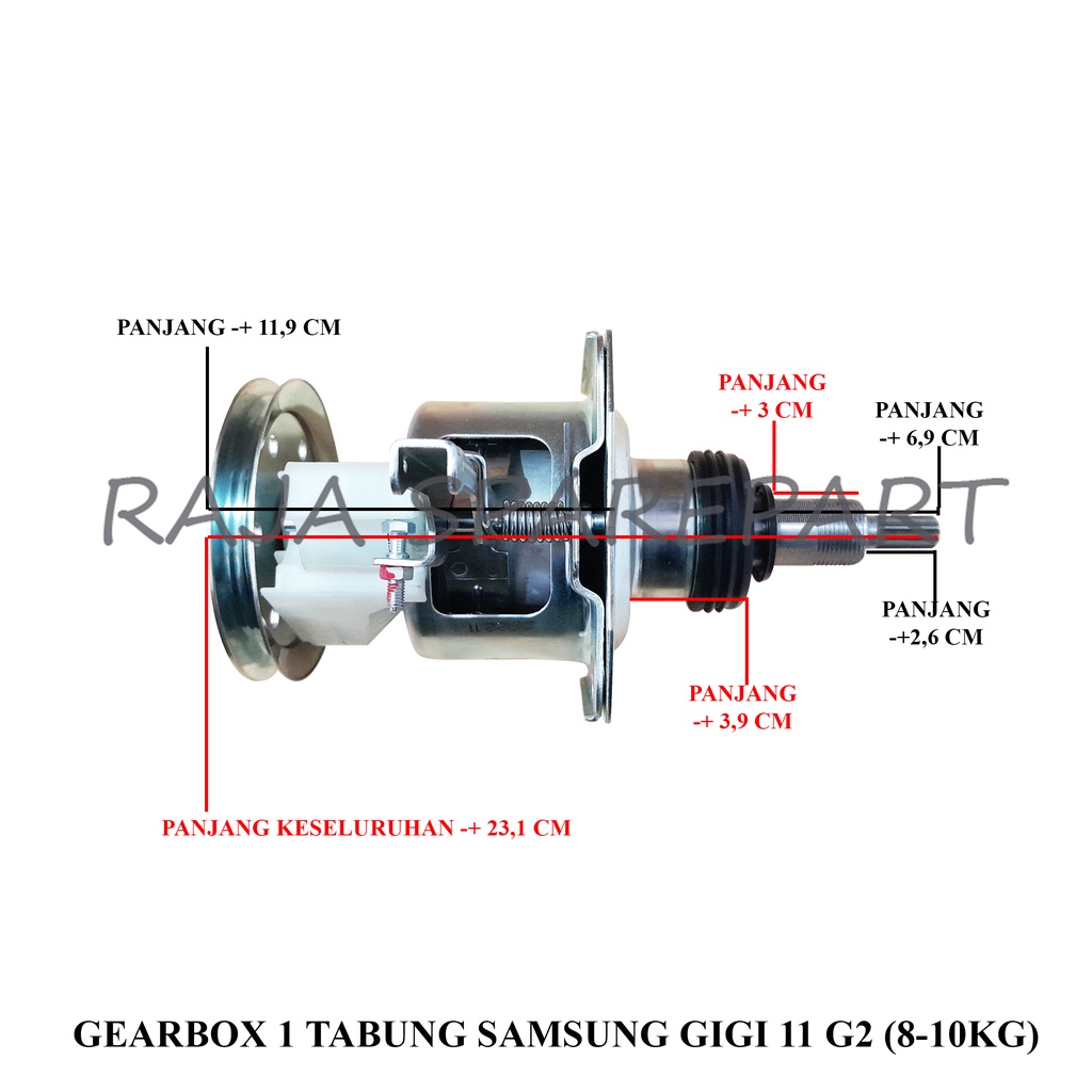 GEARBOX 1 TABUNG SAMSUNG GIGI 11 G2 (8-10KG)