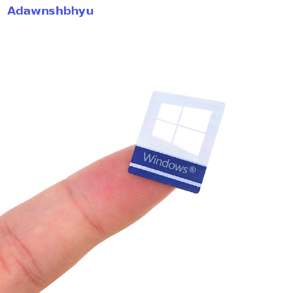 Adhyu 5pcs New Windows10 WIN10 WIN11 Logo Laptop Desktop Decor Sticker Label ID