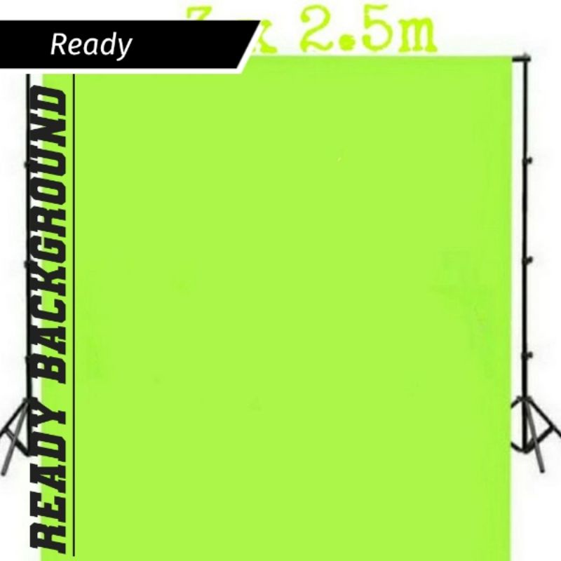 Background Studio Hijau Polos