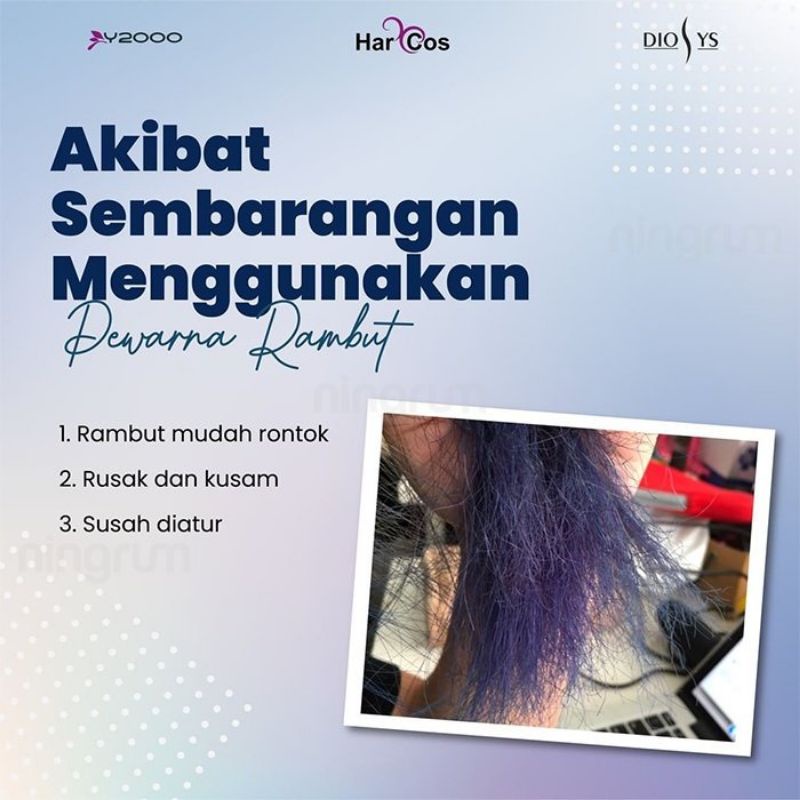 DIOSYS EE-ZY PERMANENT HAIR COLOR 100 mL &amp; 45 mL| Hair Color | Pewarna Semir Rambut Dyosis