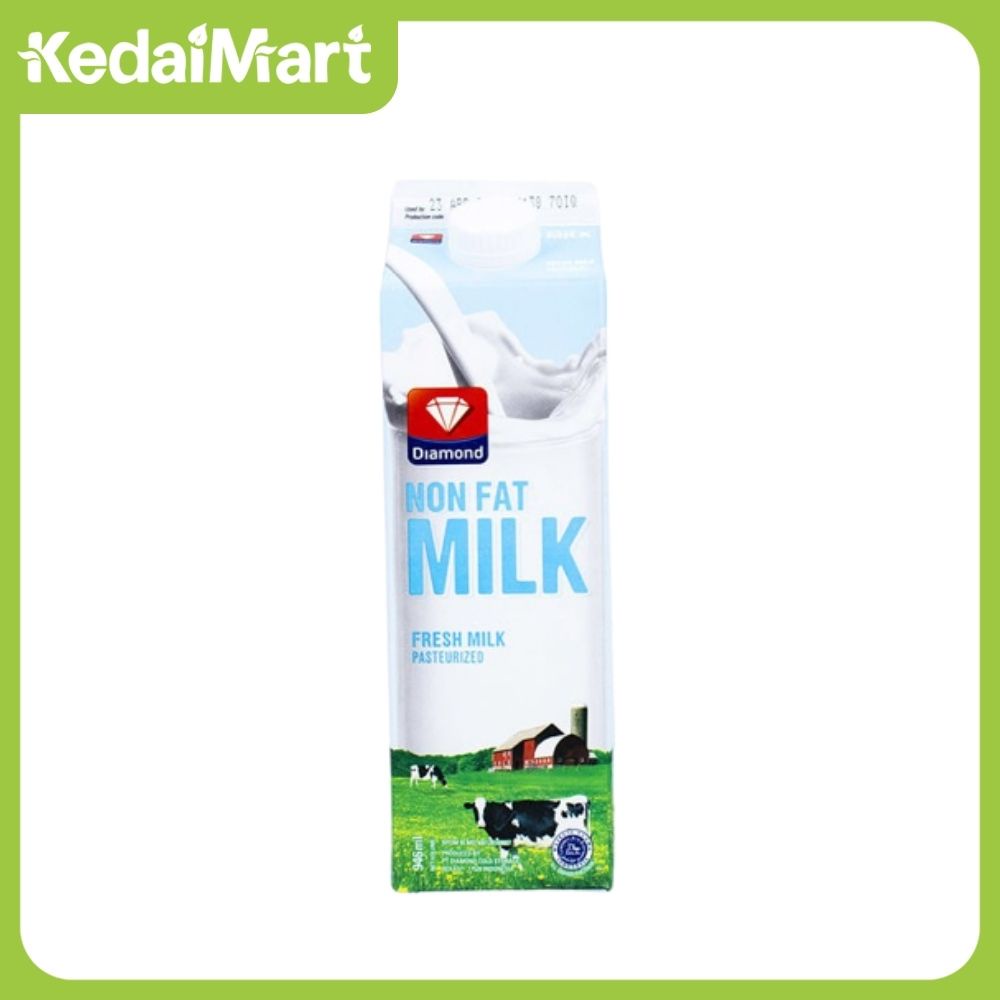 

Susu Diamond Fresh Milk Non Fat 946 ml