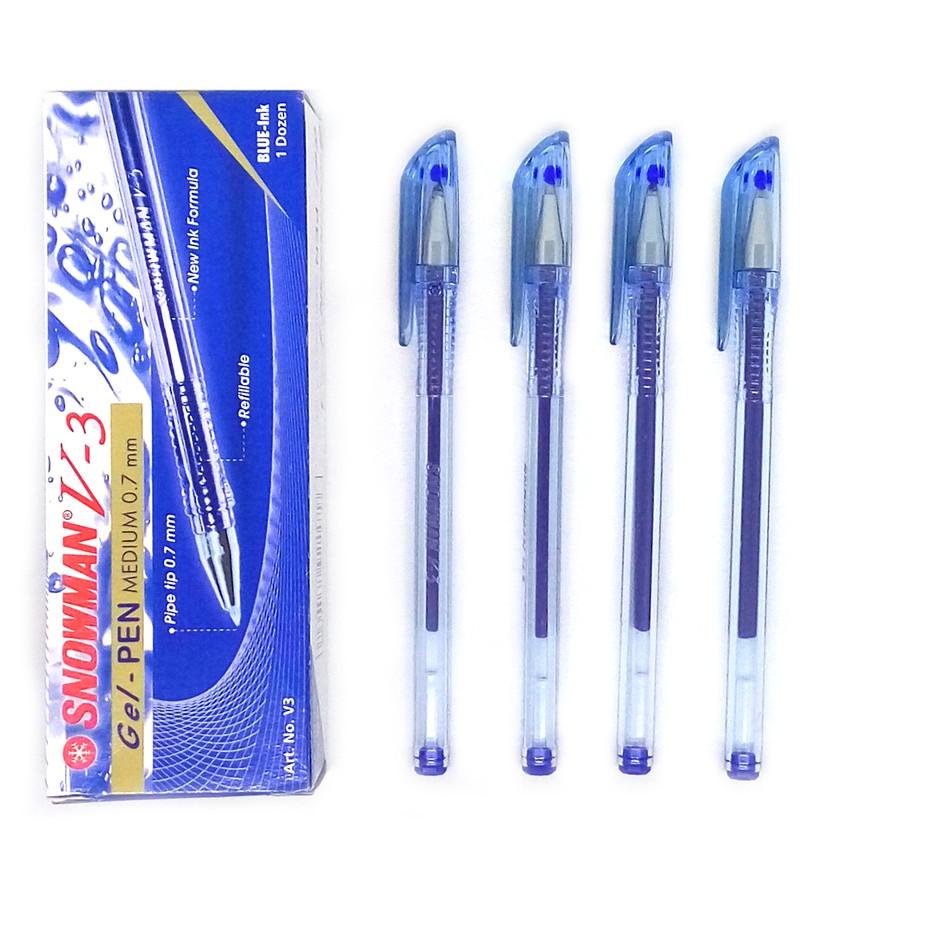 

Garansi Langsung Bolpoin/ Pulpen Snowman V-3 0,5MM/pack 12pcs